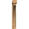 Ekena Millwork Thorton Block Rough Sawn Bracket w/ Offset Brace, Western Red Cedar, 6"W x 34"D x 42"H BKT0604X34X42THR05RWR - alternate 3